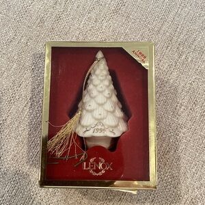 Vintage Lenox 1999 Annual Christmas Tree Ornament